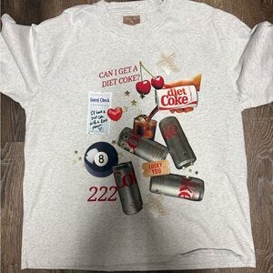 Smaller Sam Influencer Diet Coke Merch Tee